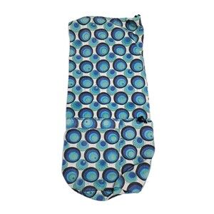 Lululemon Yoga Bag Mat Gym Shoulder Multicolor Teal Blue Green Geometric Rare